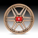 Dub Dirty Dog S266 Bronze Custom Wheels 5